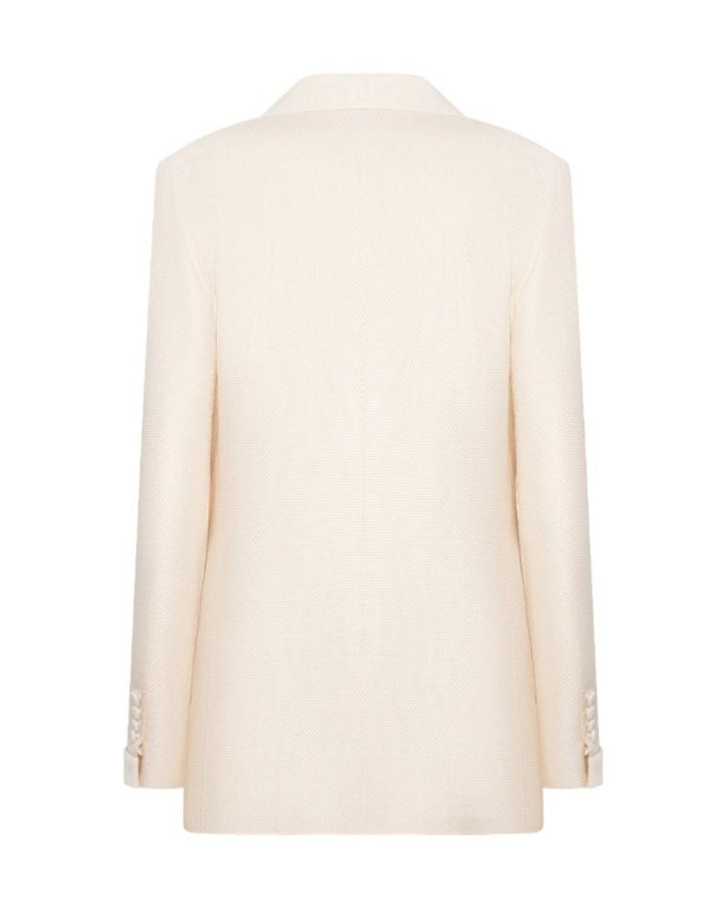 Tom Ford White Long-Sleeved Single-Breasted Jacket for men