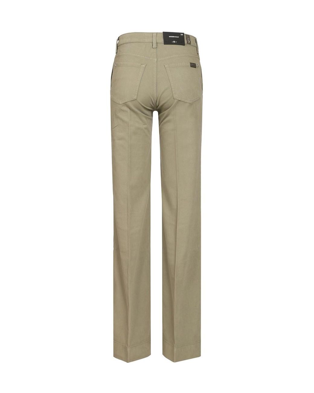 7 For All Mankind Natural Modern Dojo Wide-Leg Jeans