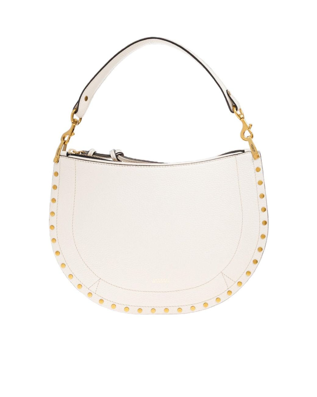Isabel Marant White Logo Stamp Shoulder Bag
