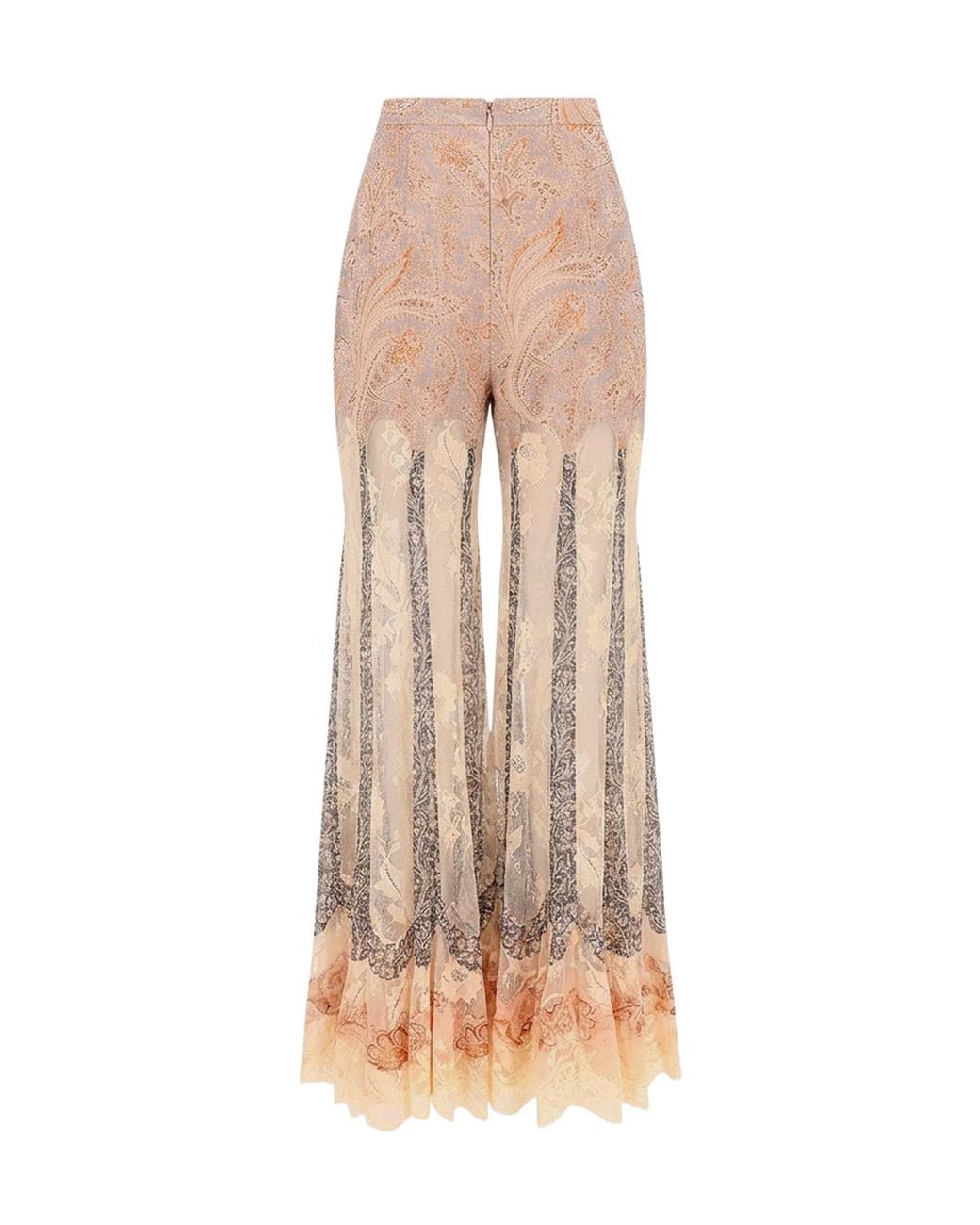 Zimmermann Natural Flared Casual Trousers
