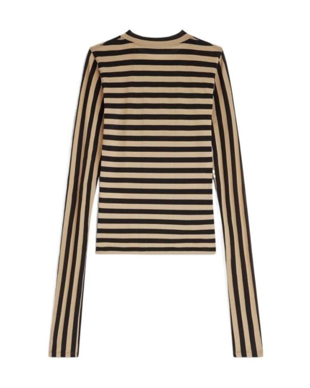 Phoebe Philo Black Striped T-Shirt