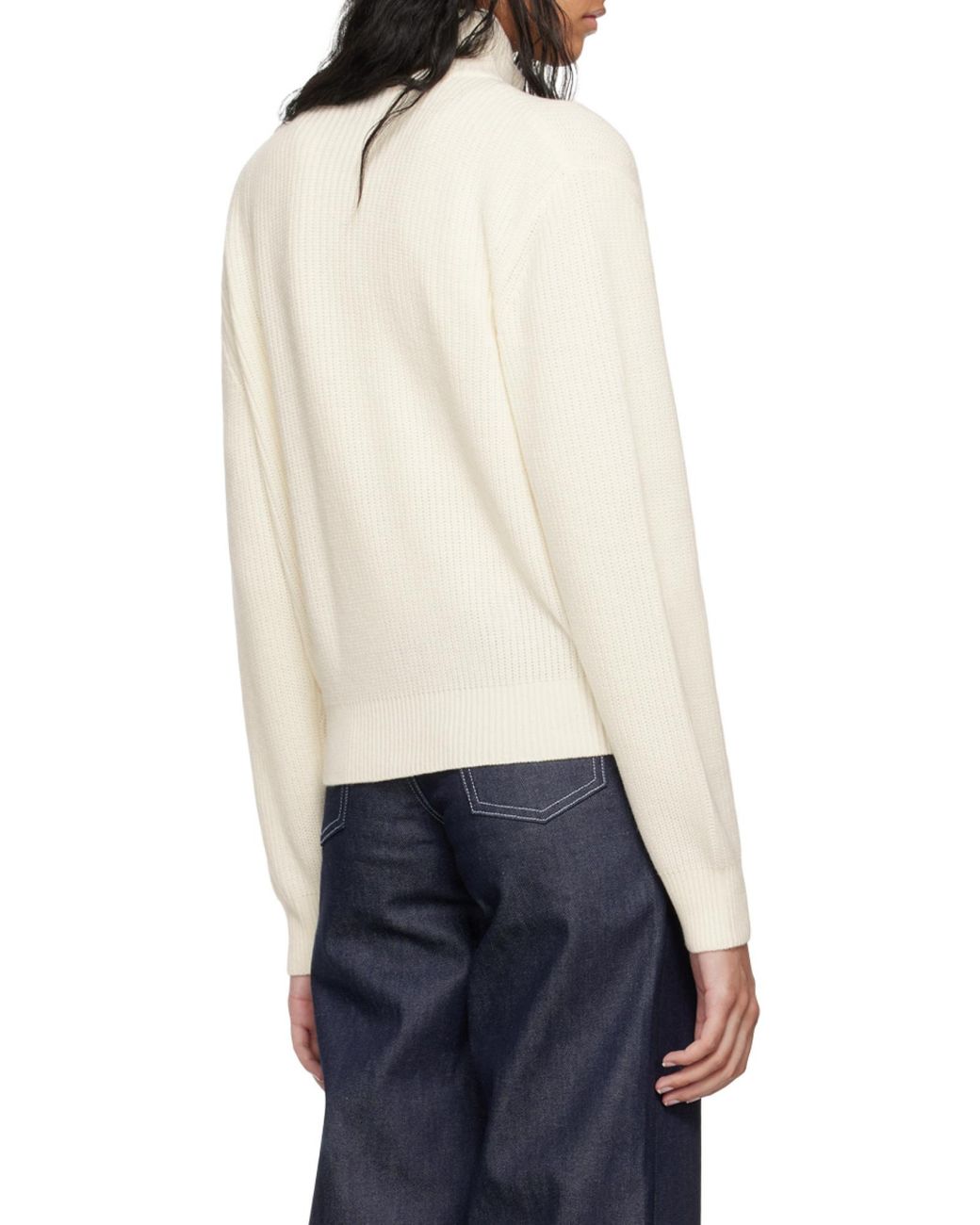 A.P.C. White Cardigan 'Jana'