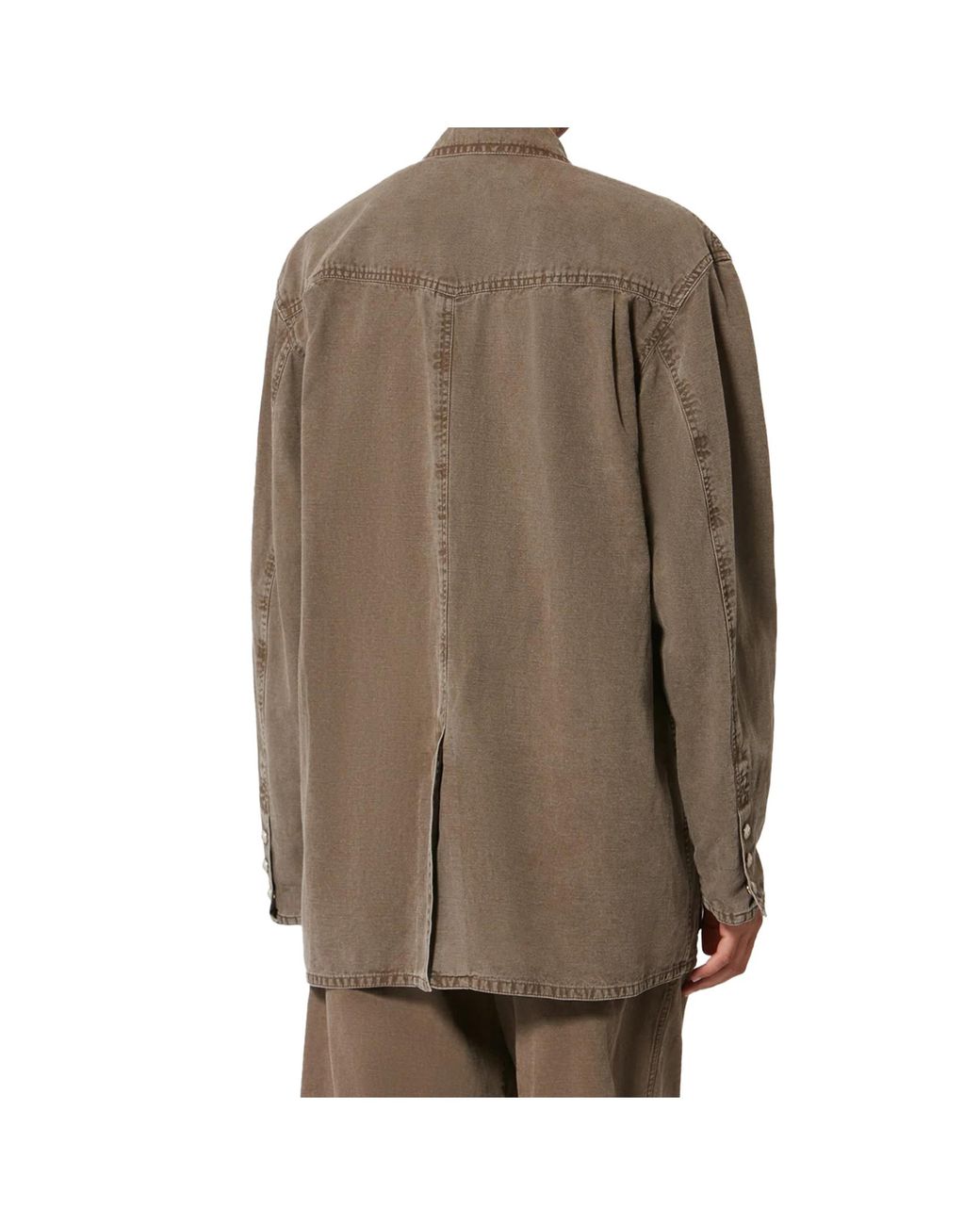 Isabel Marant Brown Snap Button Blazer