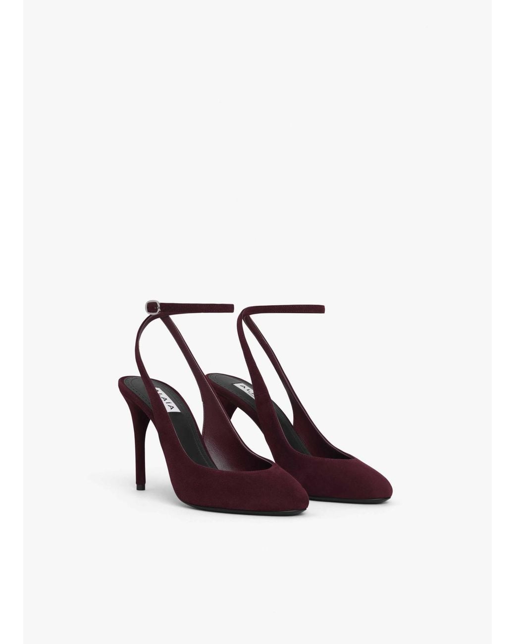Alaïa Brown Decollete Slingbacks