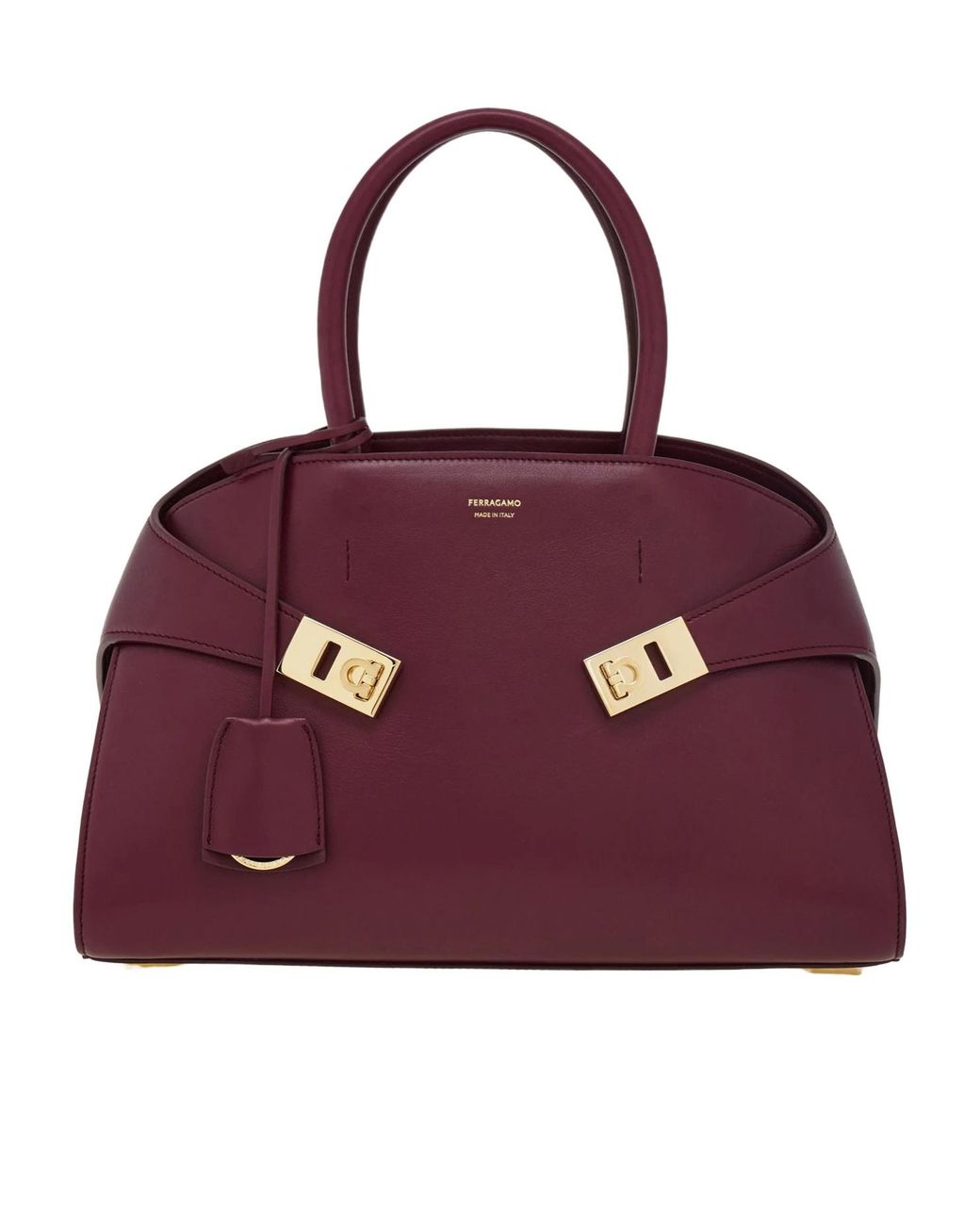 Ferragamo Purple Ferragamo Hug Small Tote Bag