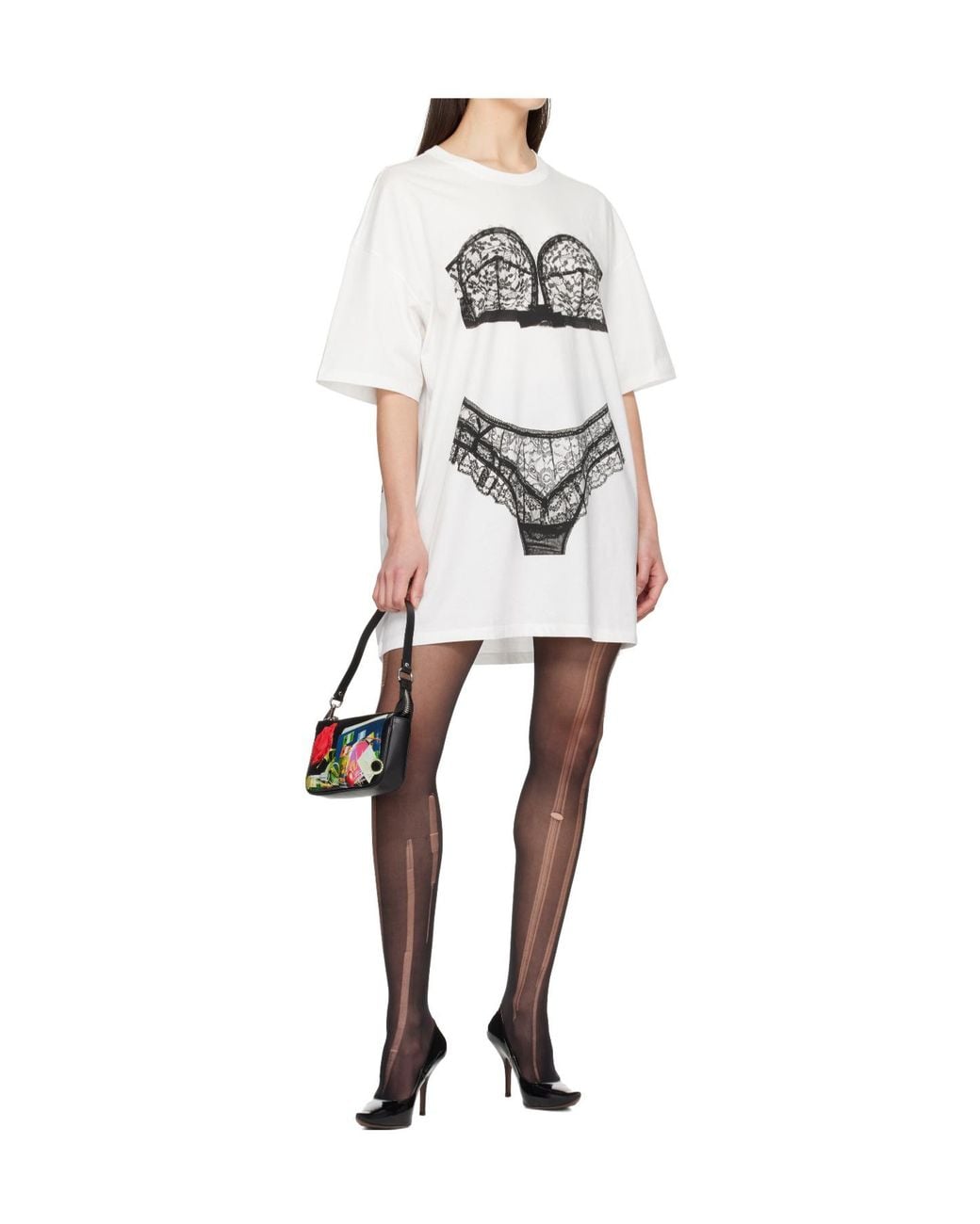 VAQUERA White Phantom Mini Dress