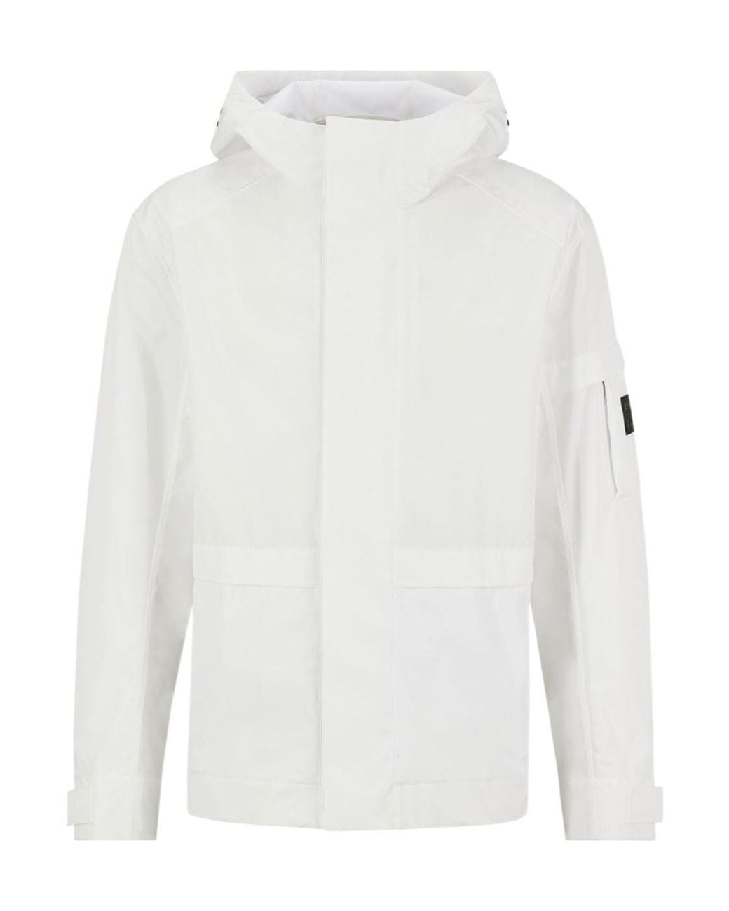 Boss White Simple Jacket for men