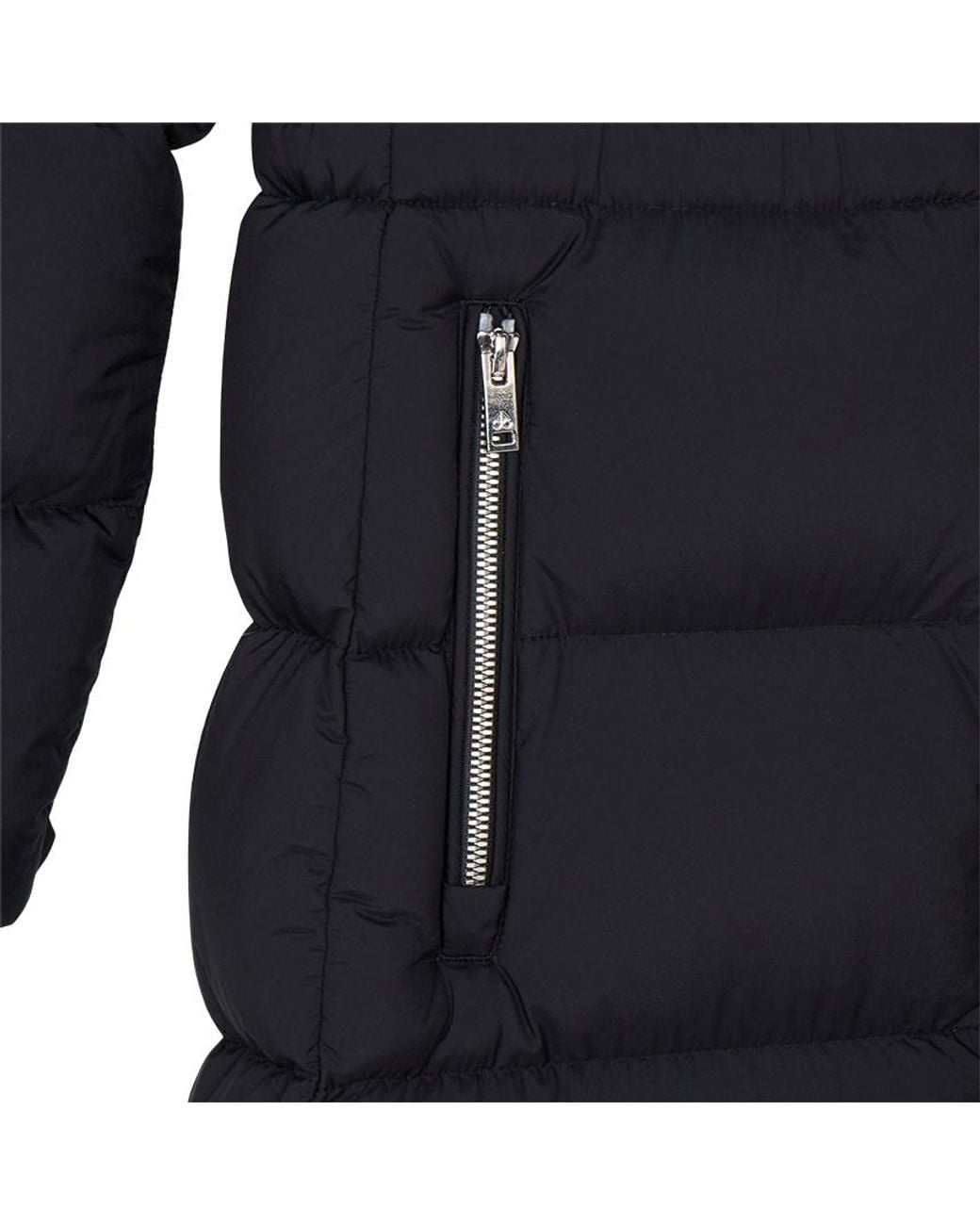 Moose Knuckles Blue Long-Sleeved Down Jacket