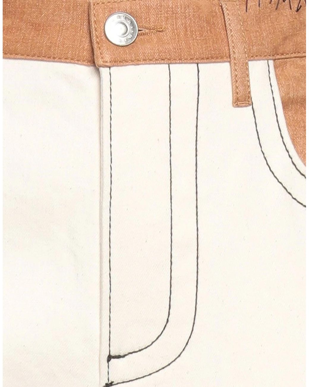 Marni Natural Pockets Tapered Jeans