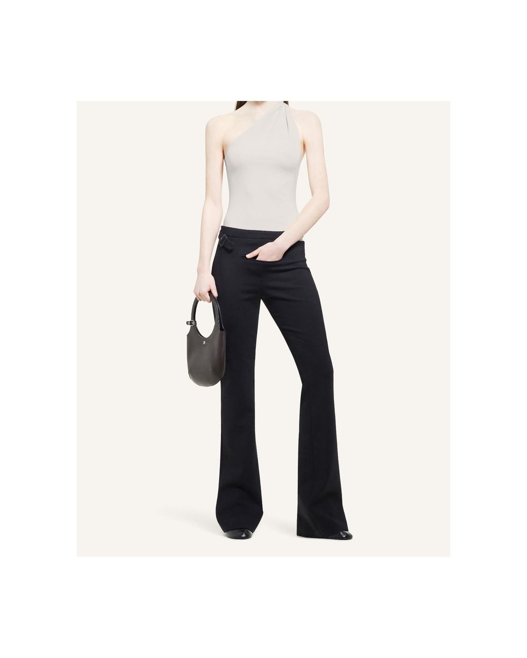 Courreges Blue Slash Trousers