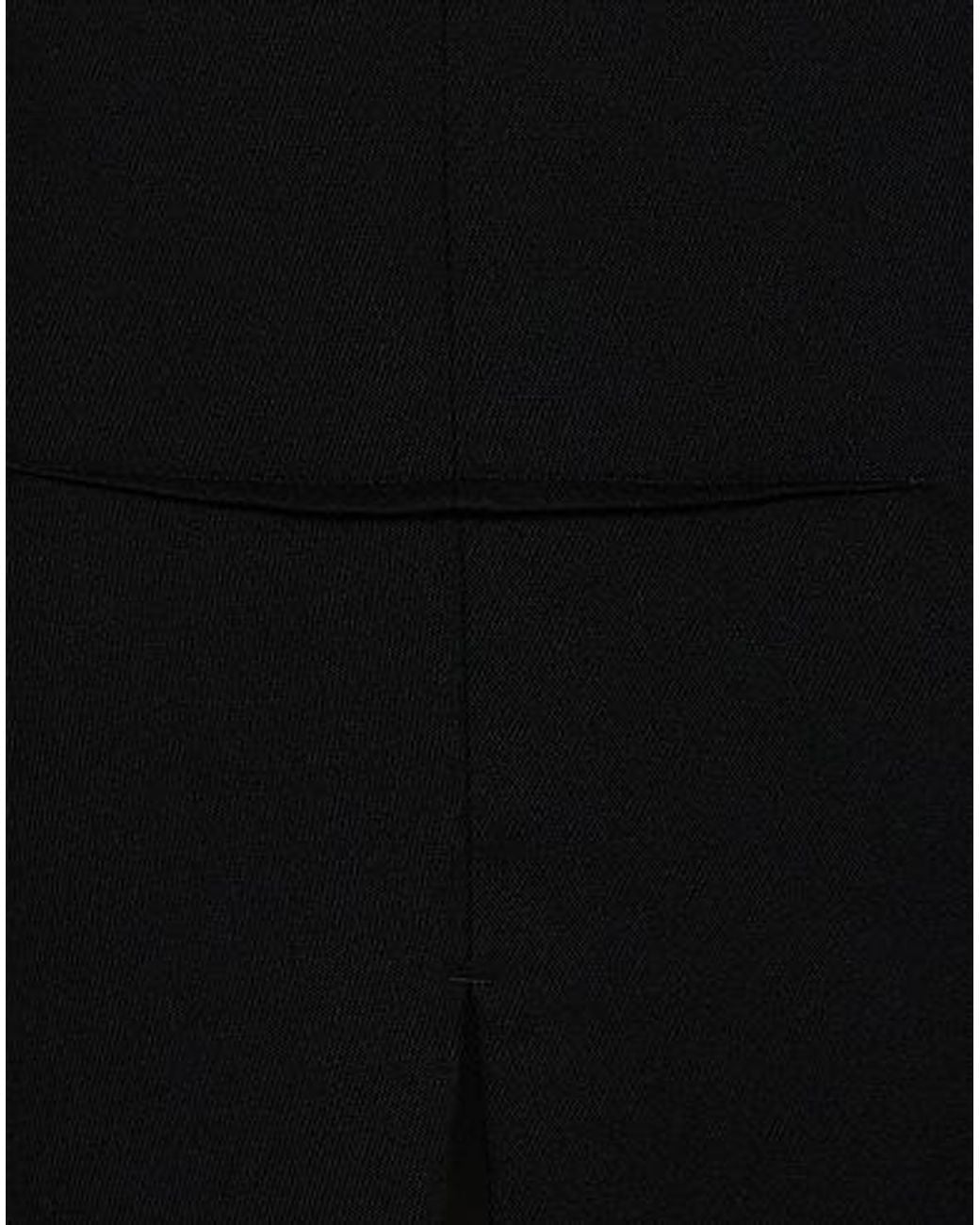 Rick Owens Black Wool Umbrella Skirt