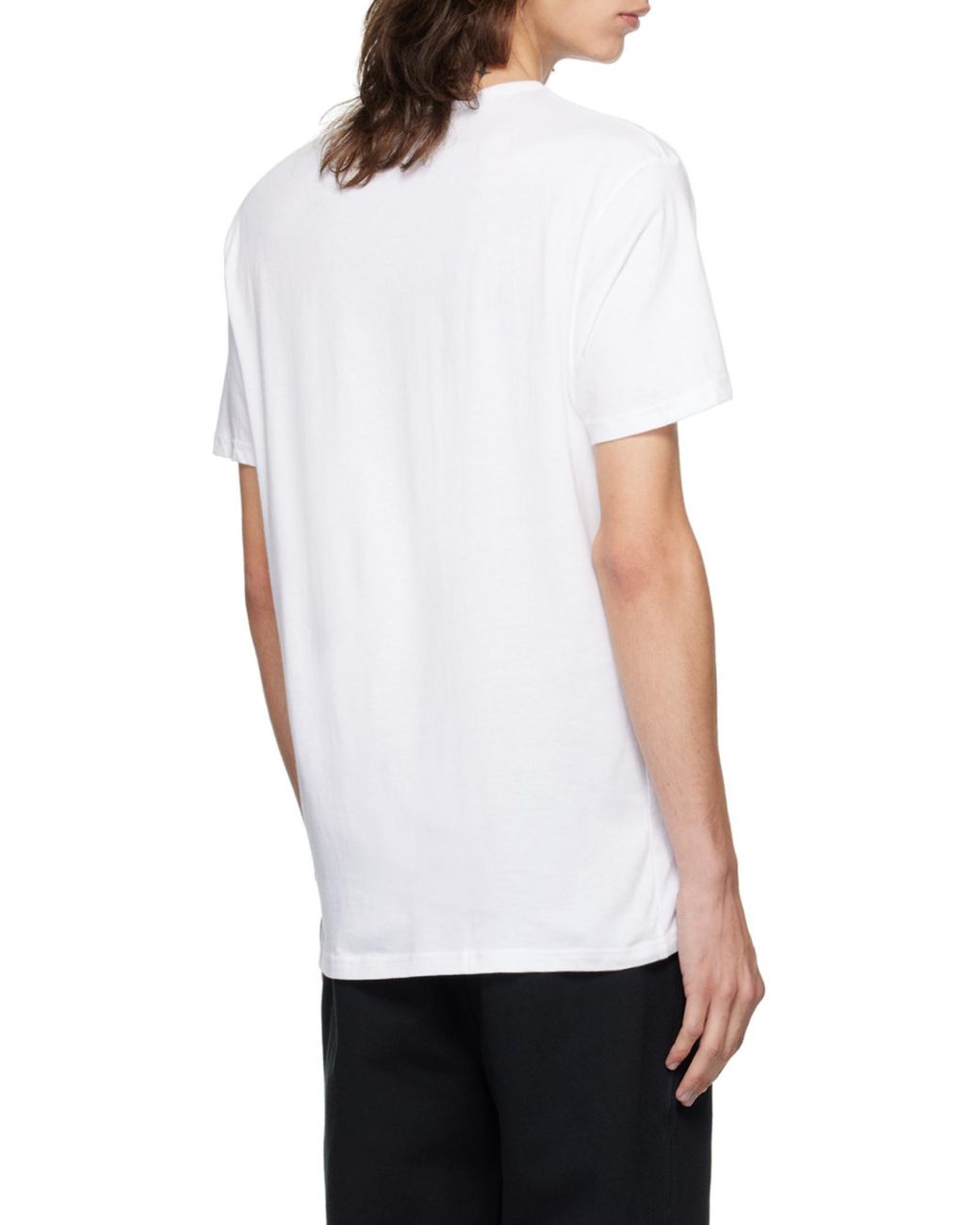 Paul Smith White 5 Pack Crewneck T-Shirt for men