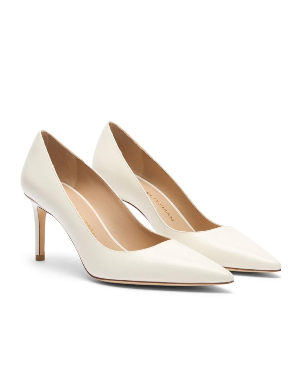 Stuart Weitzman White Stuart Power 75