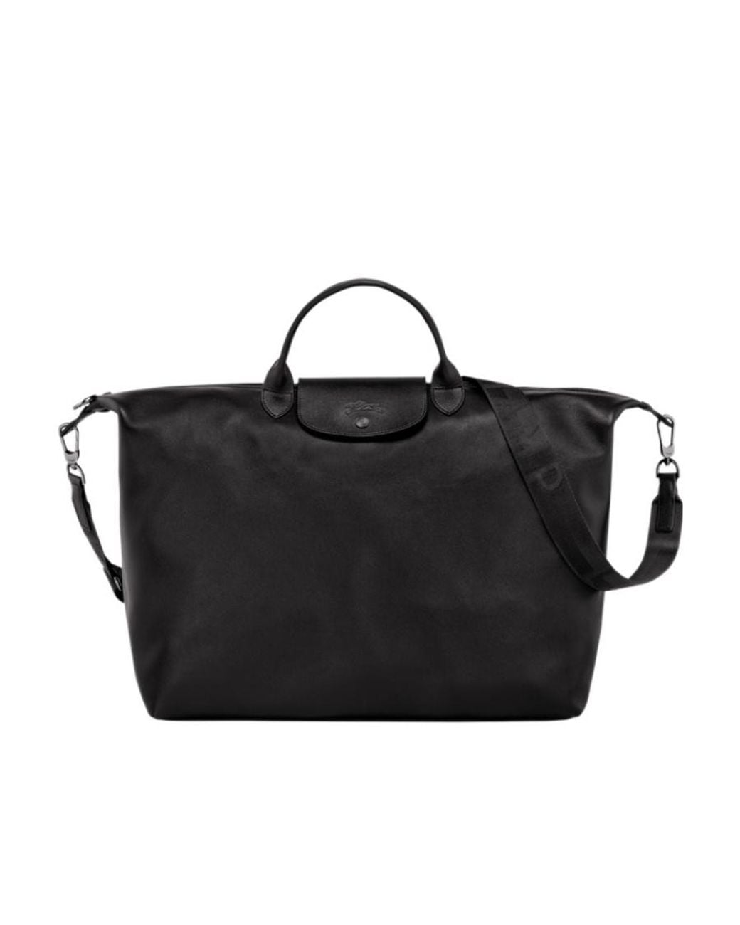 Longchamp Black Le Pliage Xtra Travel Bag for men