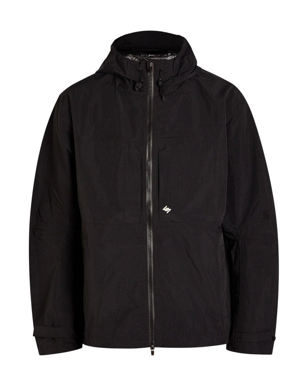 Represent Black Hooded Zip Jacket for men