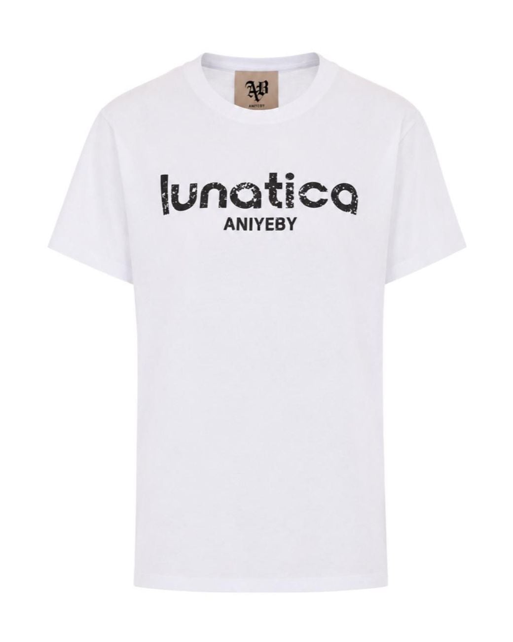 Aniye By White Lunatica Logo T-Shirt