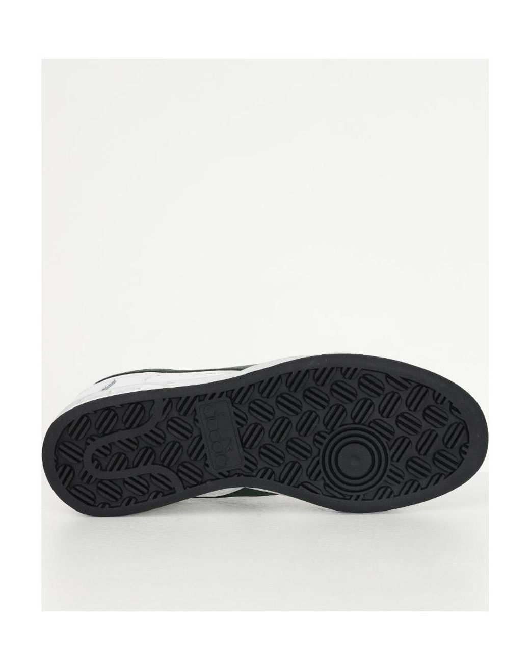 Diadora White Logo Low Upper Board Shoes for men