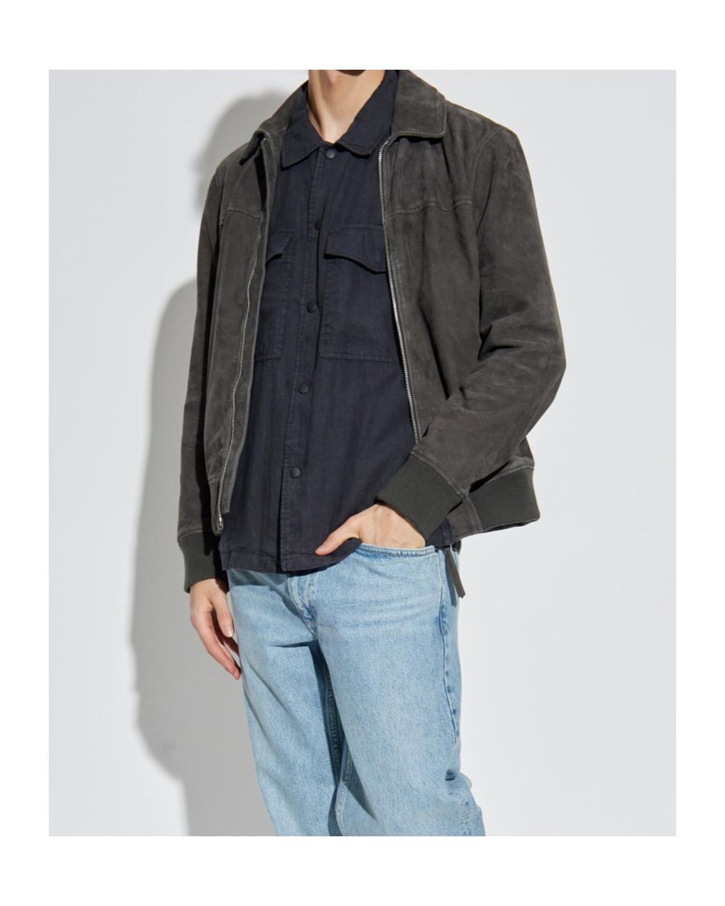 Rag & Bone Blue Button-Down Shirt for men