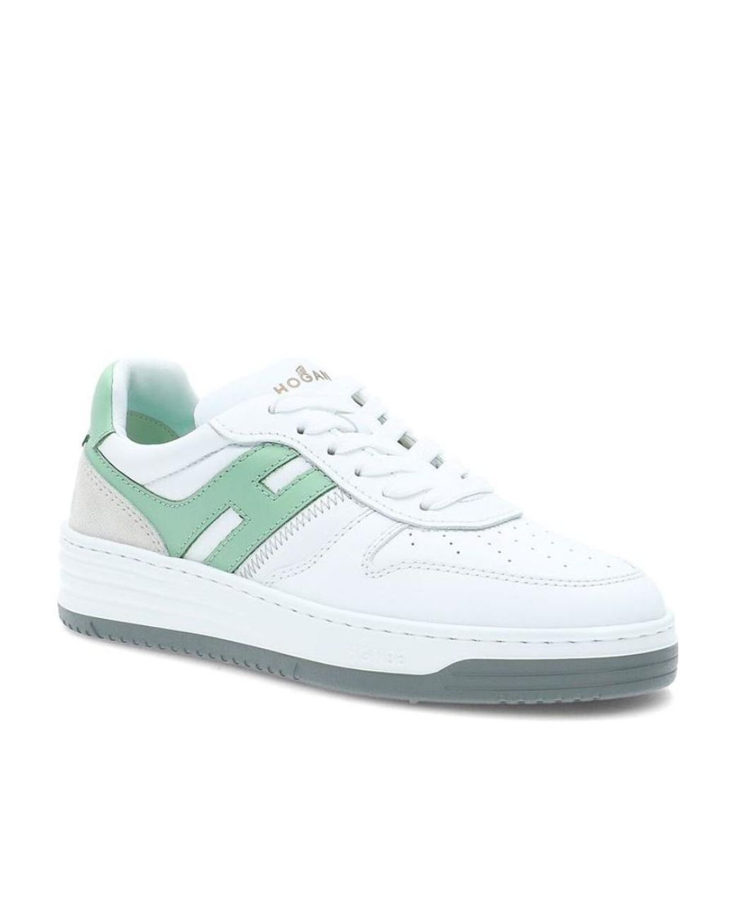 Hogan Blue Lace-Up Low-Cut Sneakers