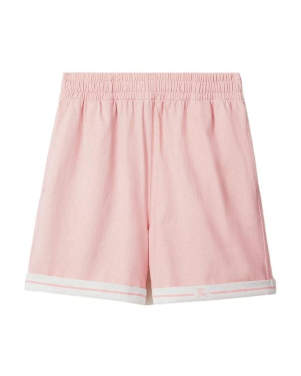 Burberry Pink Elasticated Waist Track Shorts