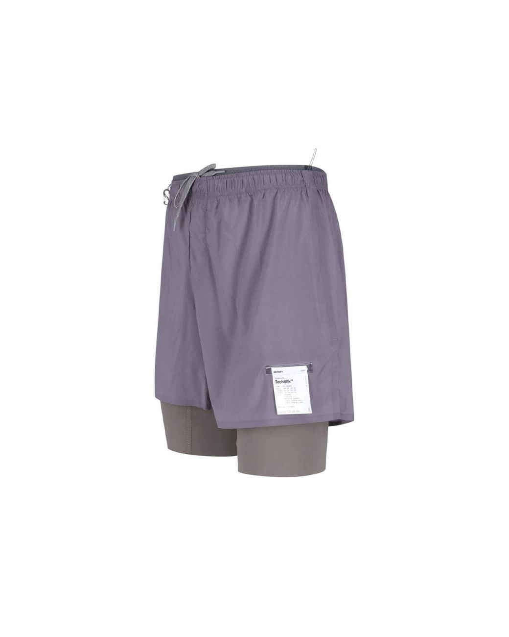 Satisfy Purple Techsilk 8' Shorts for men
