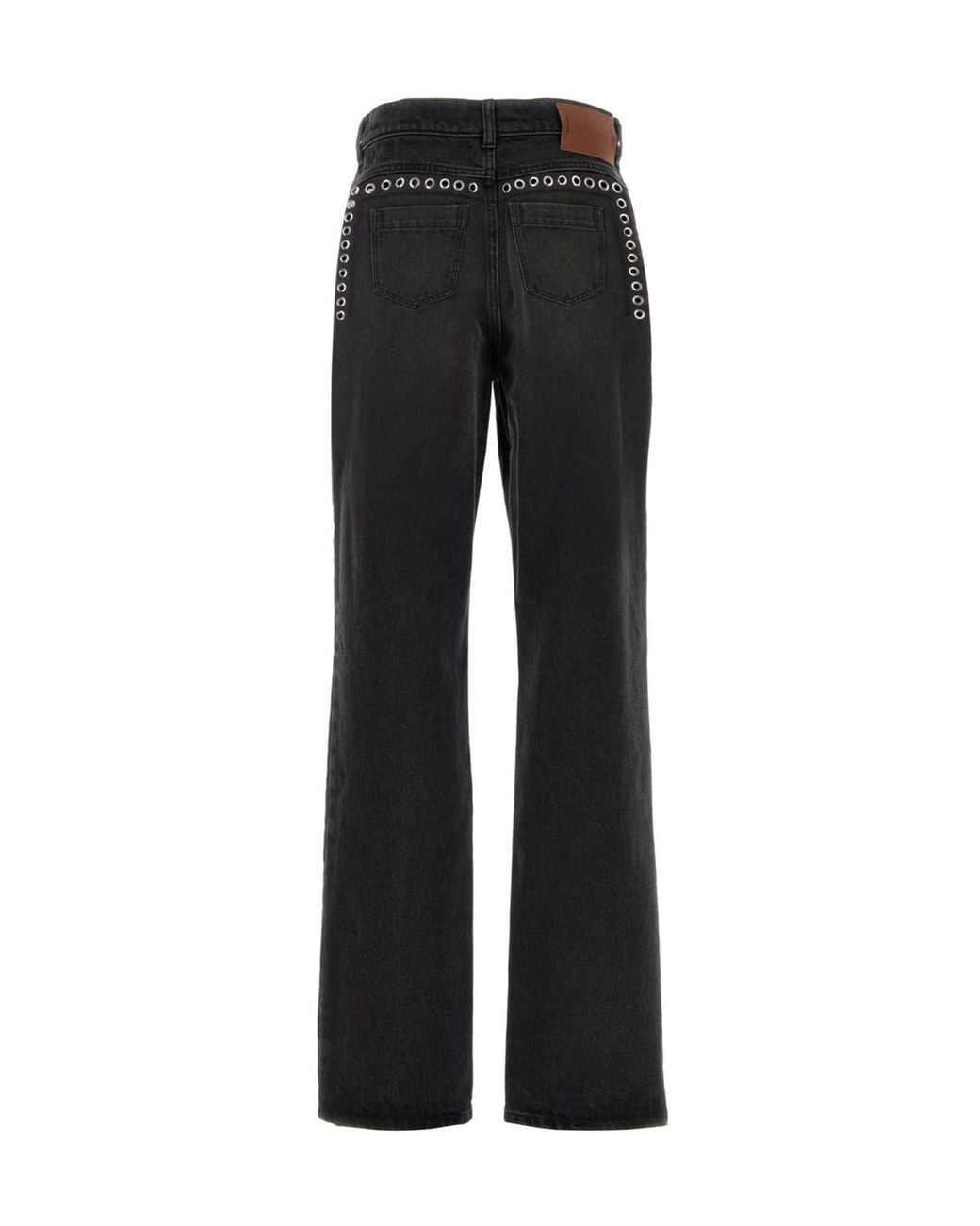 Marni Black Eyelet Jeans