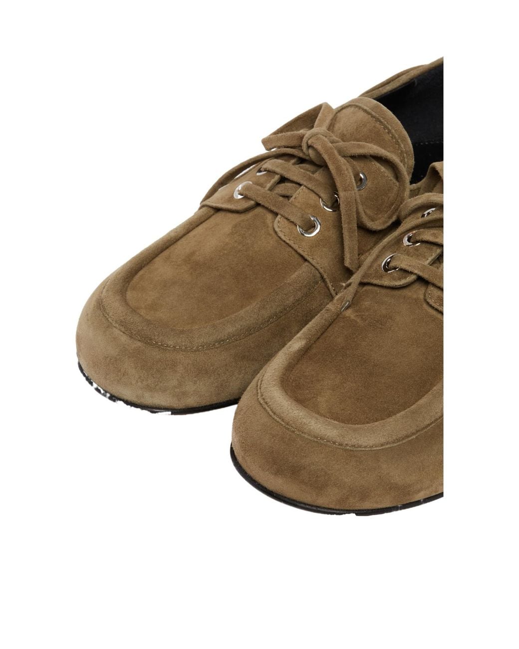 Proenza Schouler Brown Leather Loafers