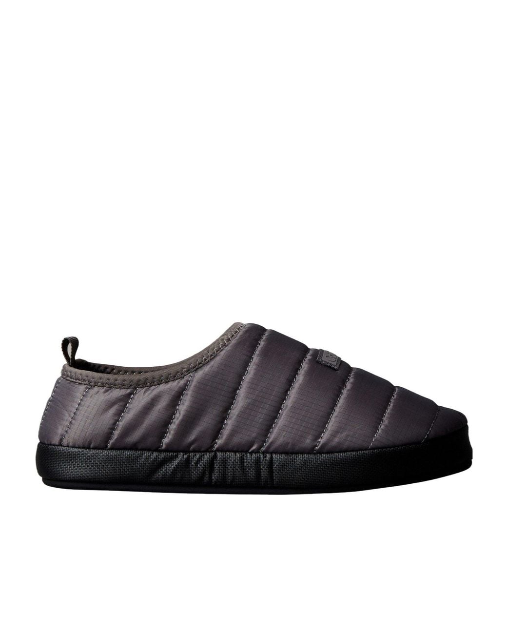 Calvin Klein Black Quilted Slipon Shoes for men