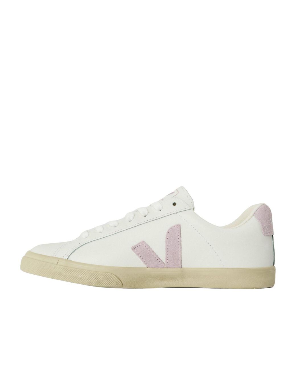 Veja White Minimalist Lowtop Shoes