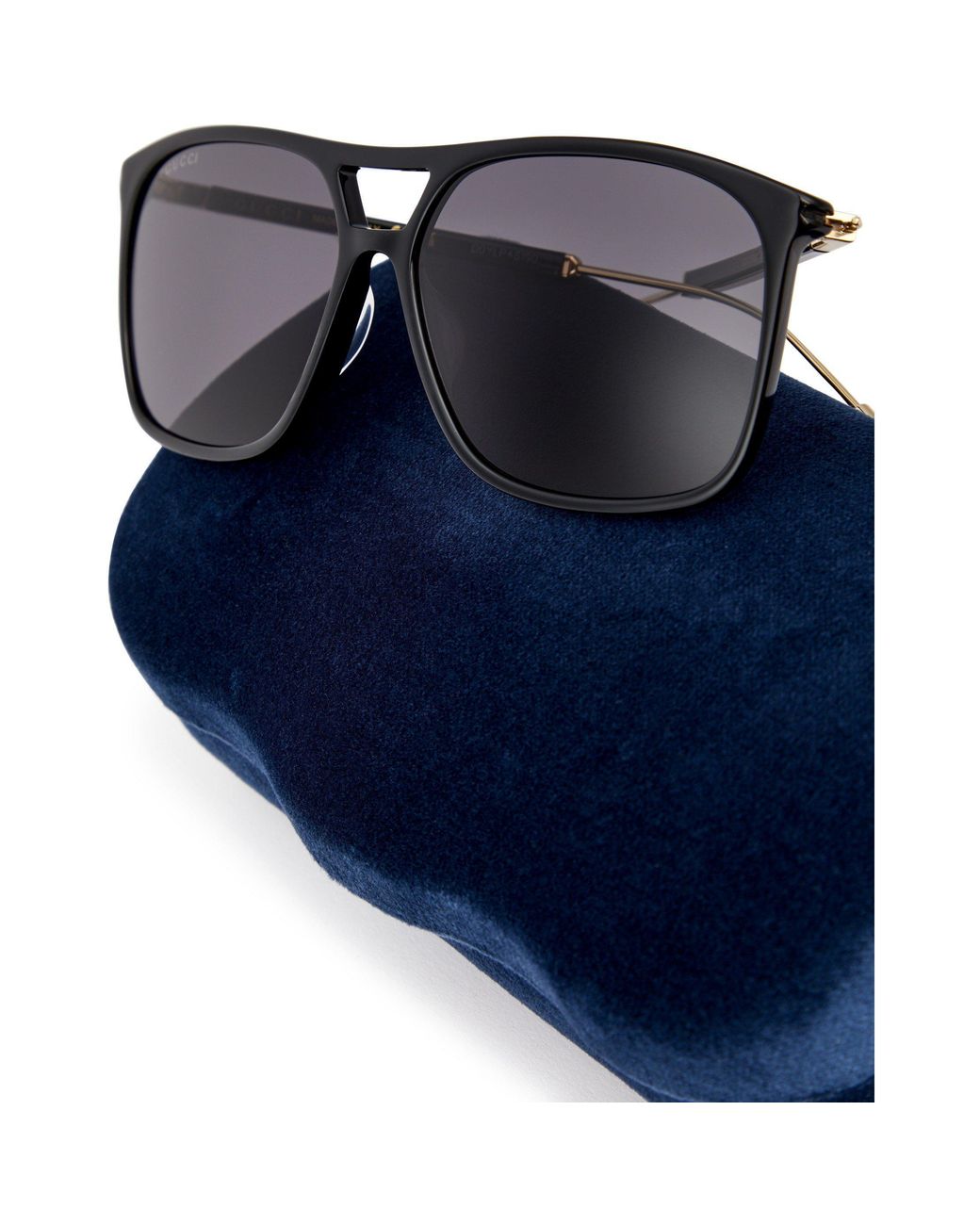 Gucci Metallic Minimalist Sunglasses for men