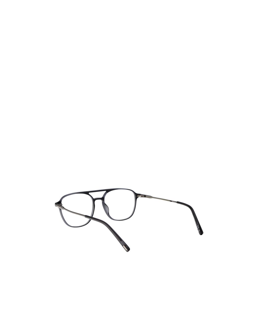 Tom Ford White Pilot-Frame Acetate Glasses for men
