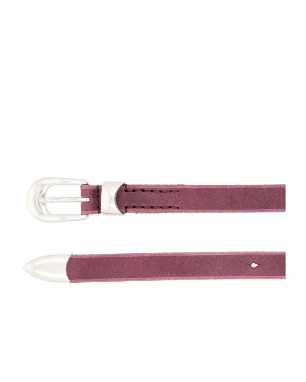 Our Legacy White Buckle Belt for men
