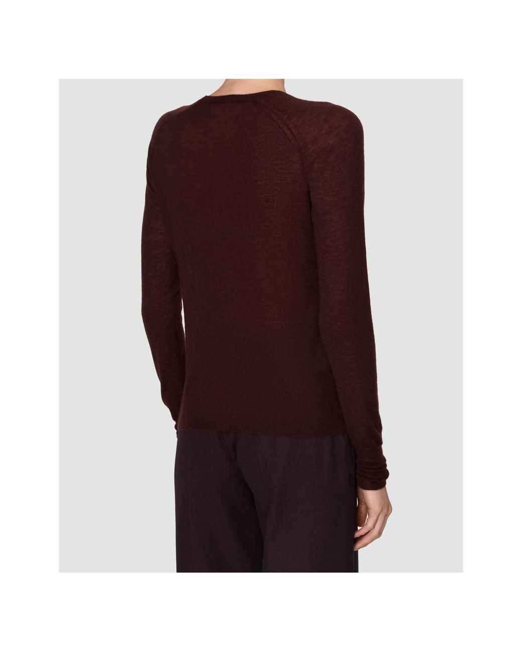Joseph Purple Geras Cashair Sweater