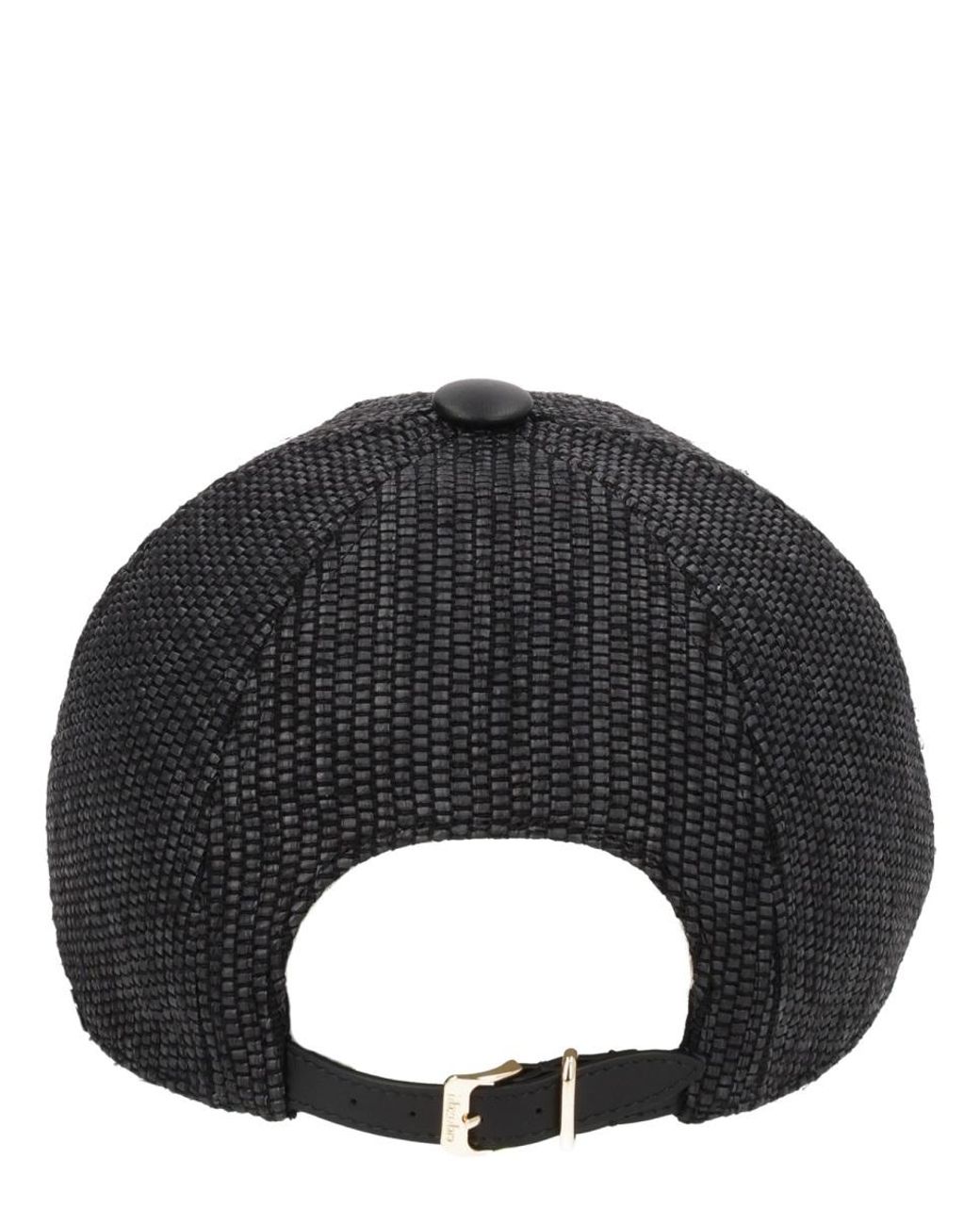 Max Mara Black Circense Initial Cap