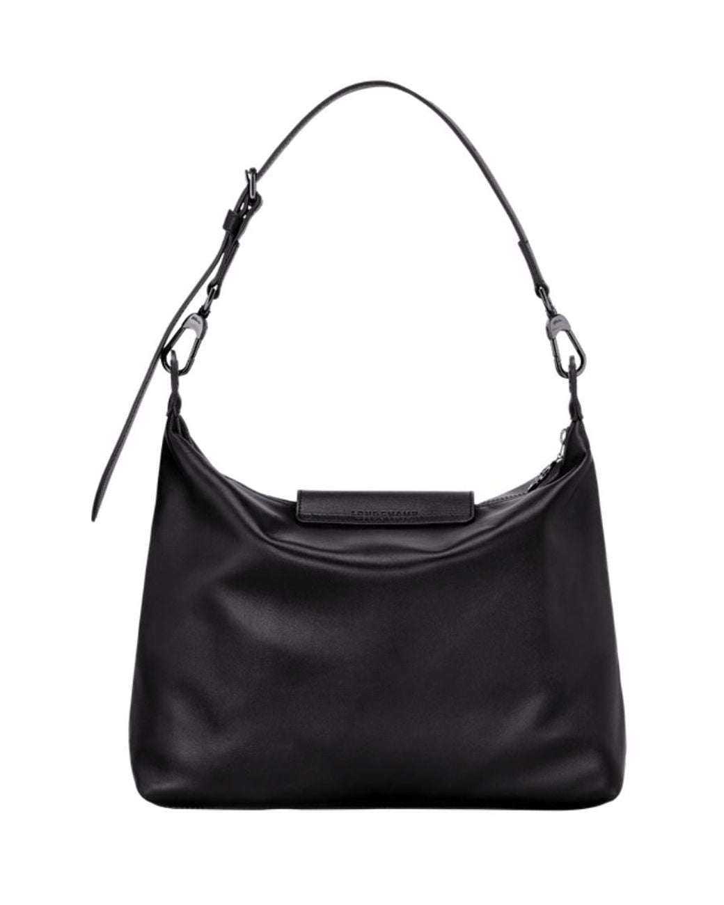 Longchamp Black Le Pliage Xtra Medium Hobo Bag