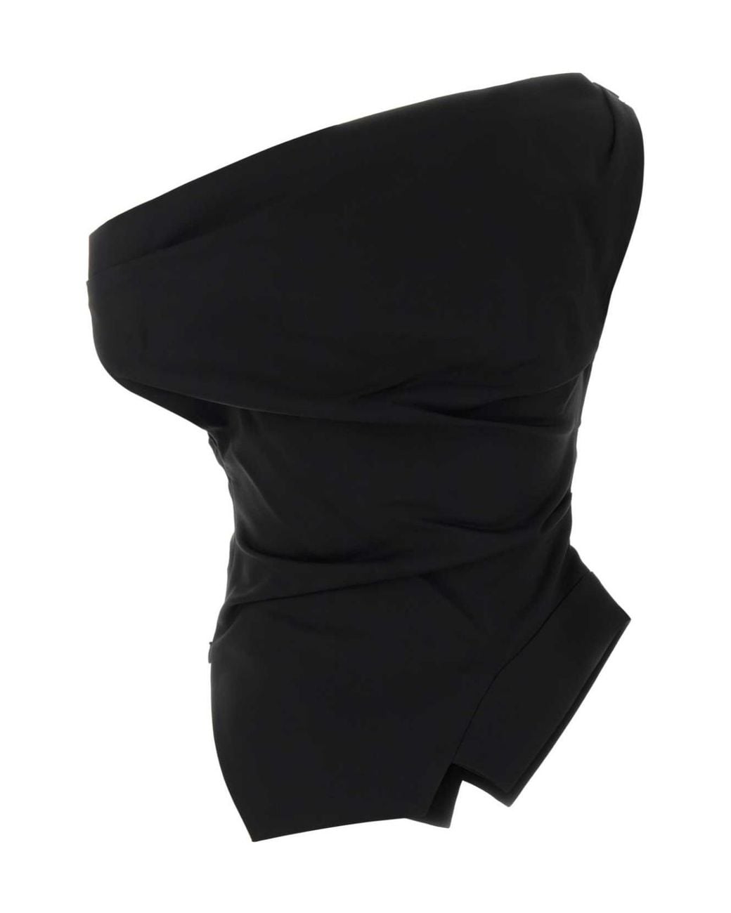 Rohe Black Off-Shoulder Top