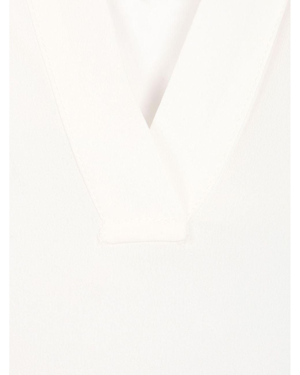 Al Duca D'aosta White Long-Sleeved Tunic