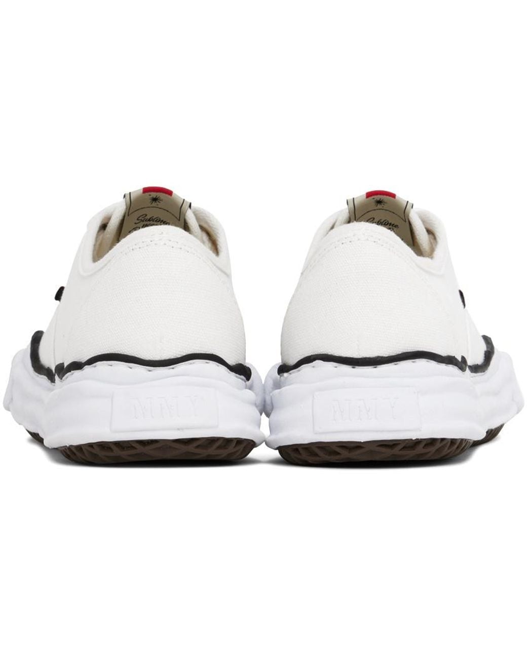 Maison Mihara Yasuhiro White Trainers for men