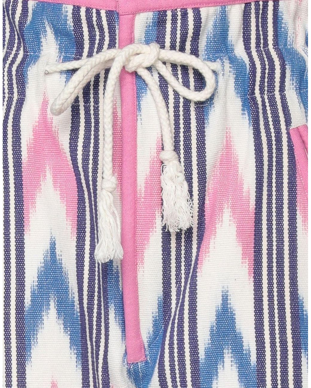Isabel Marant Blue Drawstring Belt Shorts