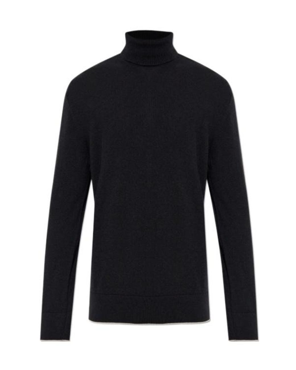 Eleventy Blue Turtleneck Knitted Top for men