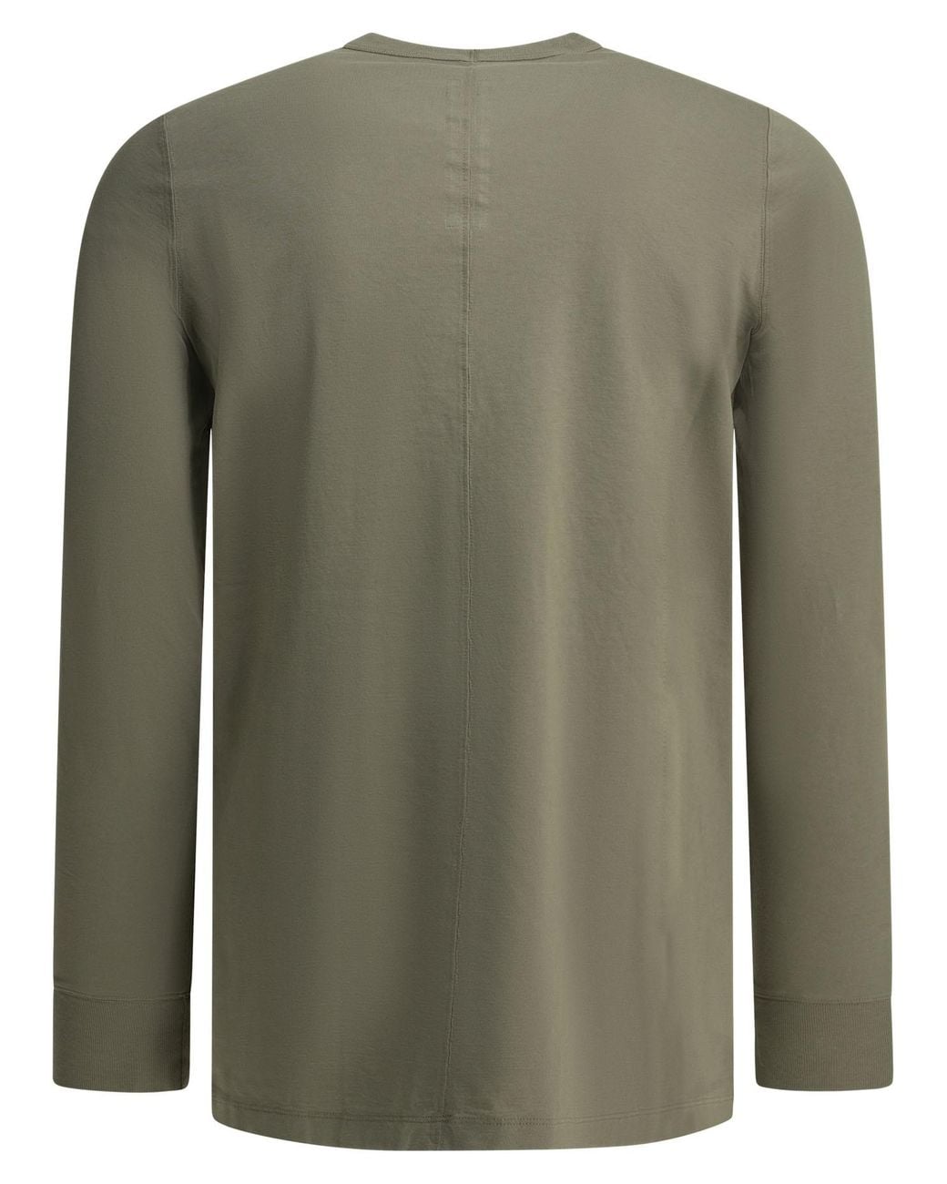 Rick Owens Green 'Level' Crew-Neck T-Shirt for men