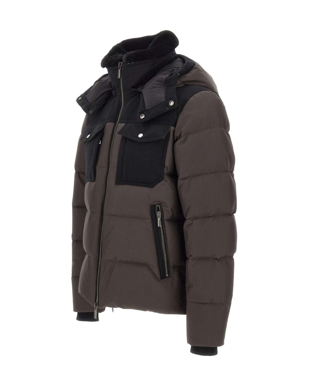 Moorer Black Alarick Down Jacket for men