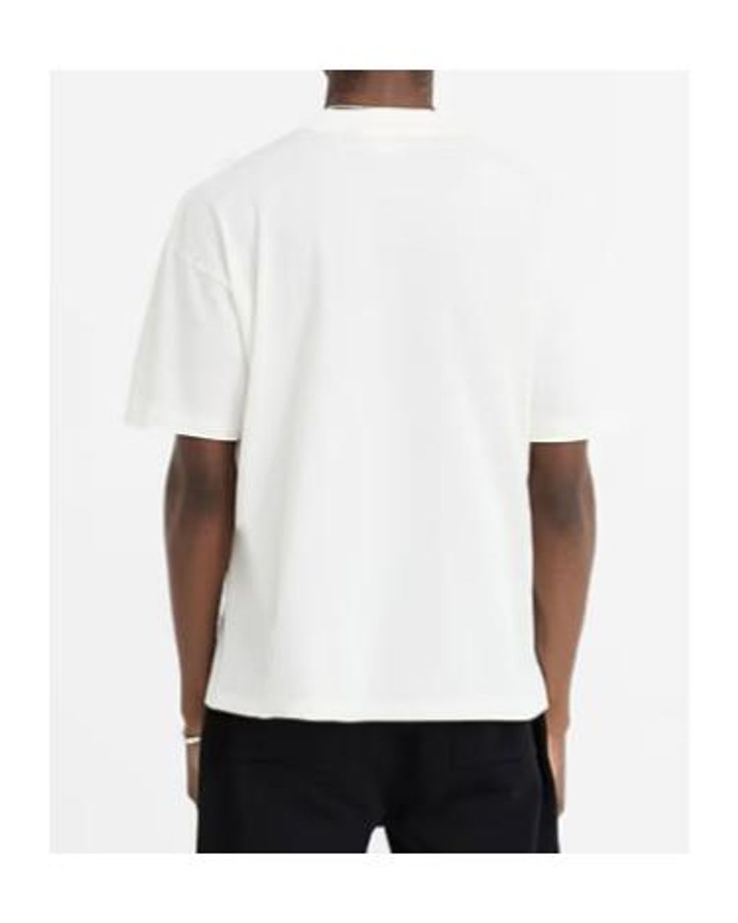 Represent White Initial Short-Sleeved T-Shirt for men