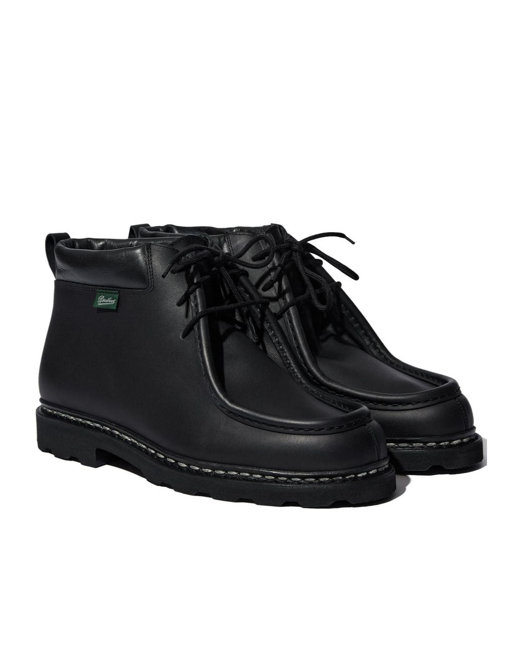 Paraboot Black Lace-Up Boots for men