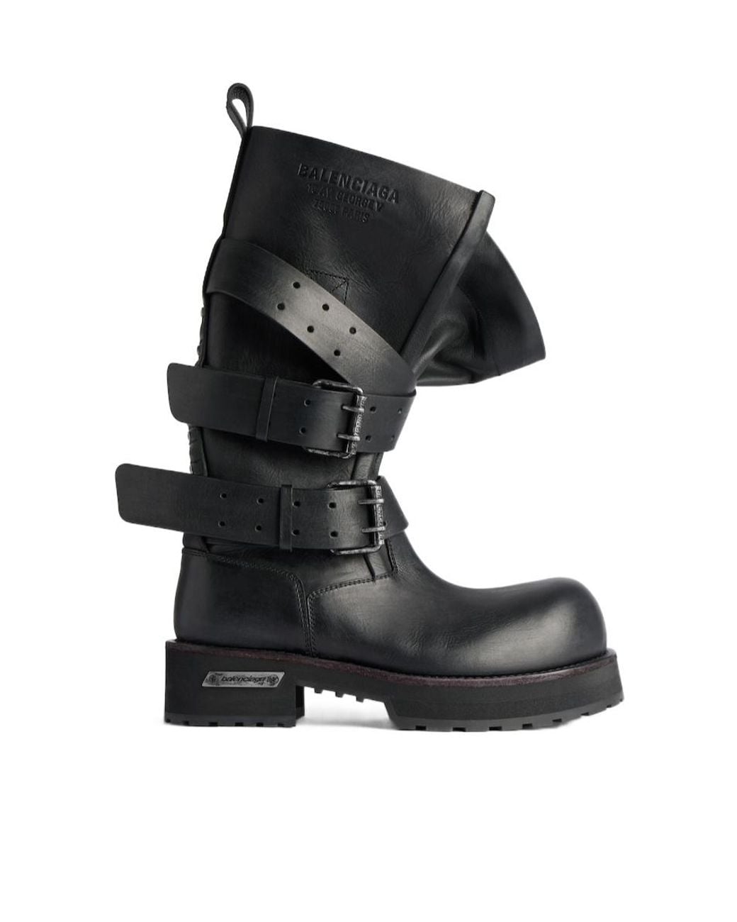 Balenciaga Black Venom High Boot