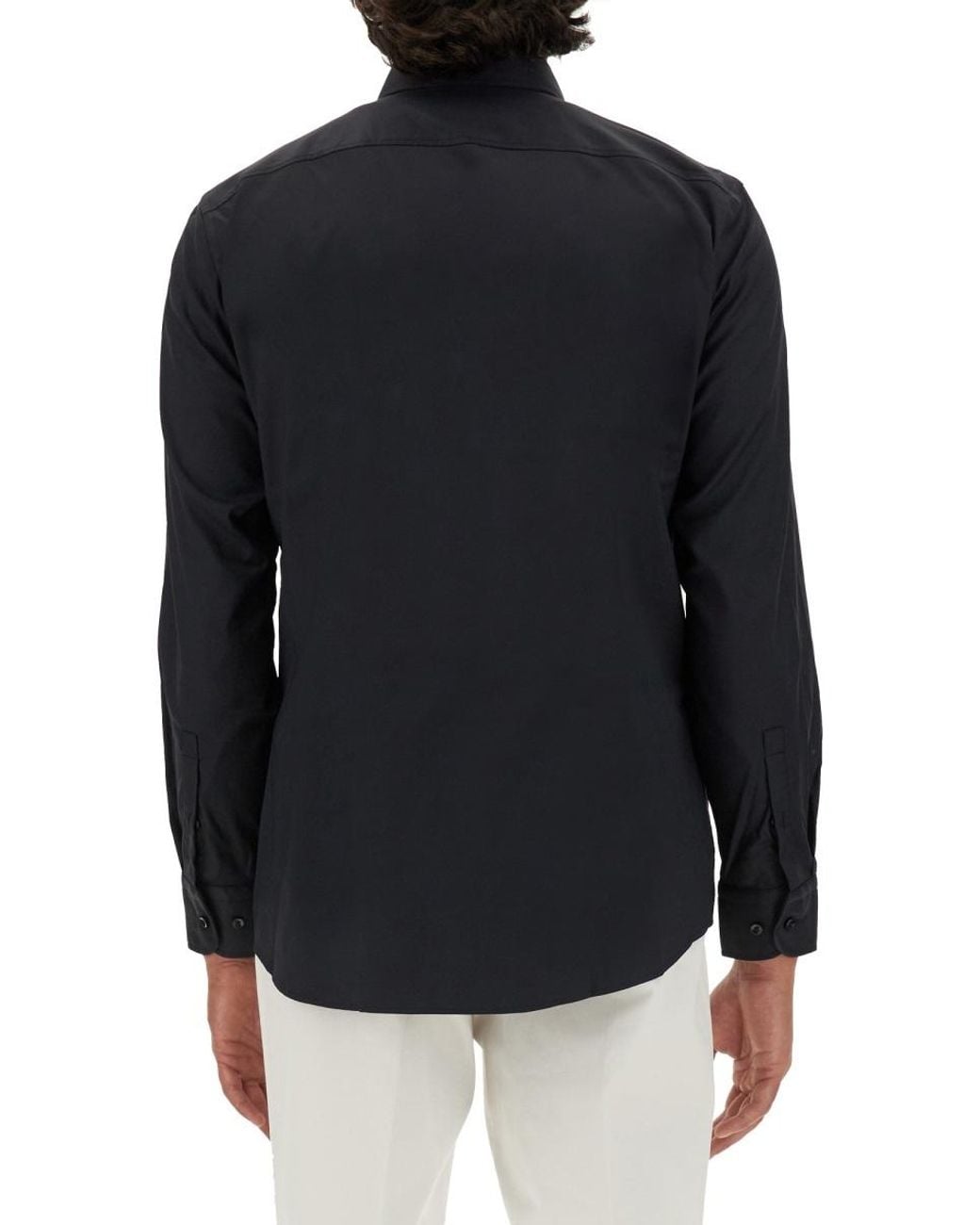 Boss Black Boss Performance-Stretch Twill Slim-Fit Shirt for men