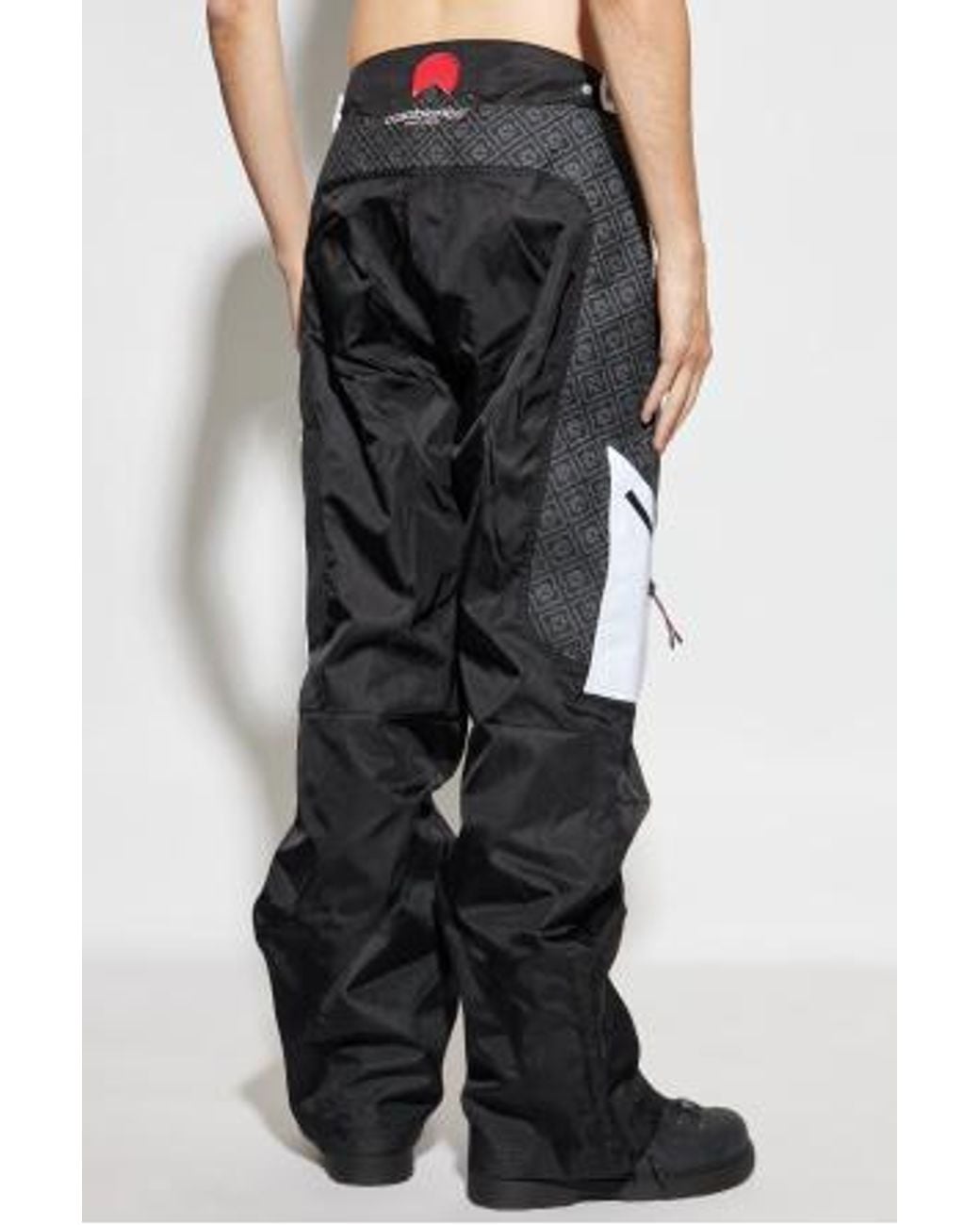 Casablanca Black Logo Ski Trousers for men