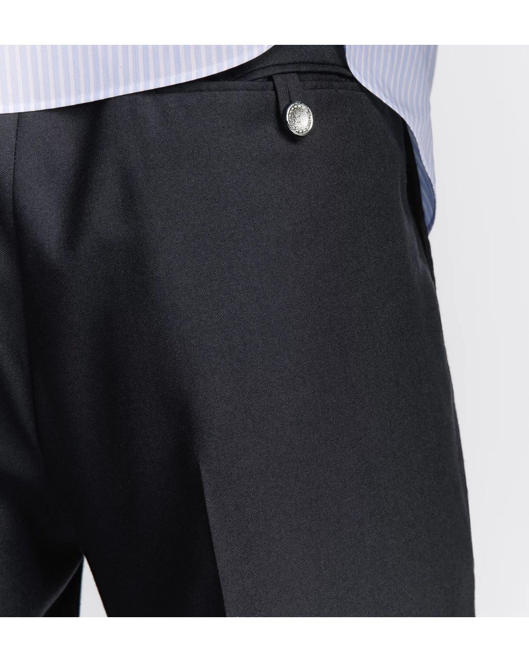 Dior Blue Homme Icons Straight Leg Trousers for men