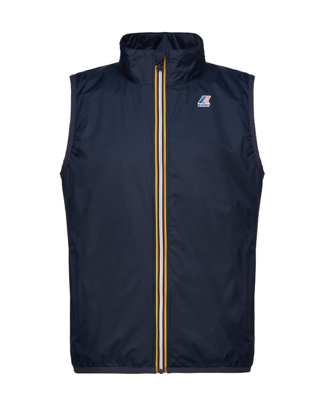 K-Way Blue Le Vrai 3.0 Rouland Warm Zipped Gilet