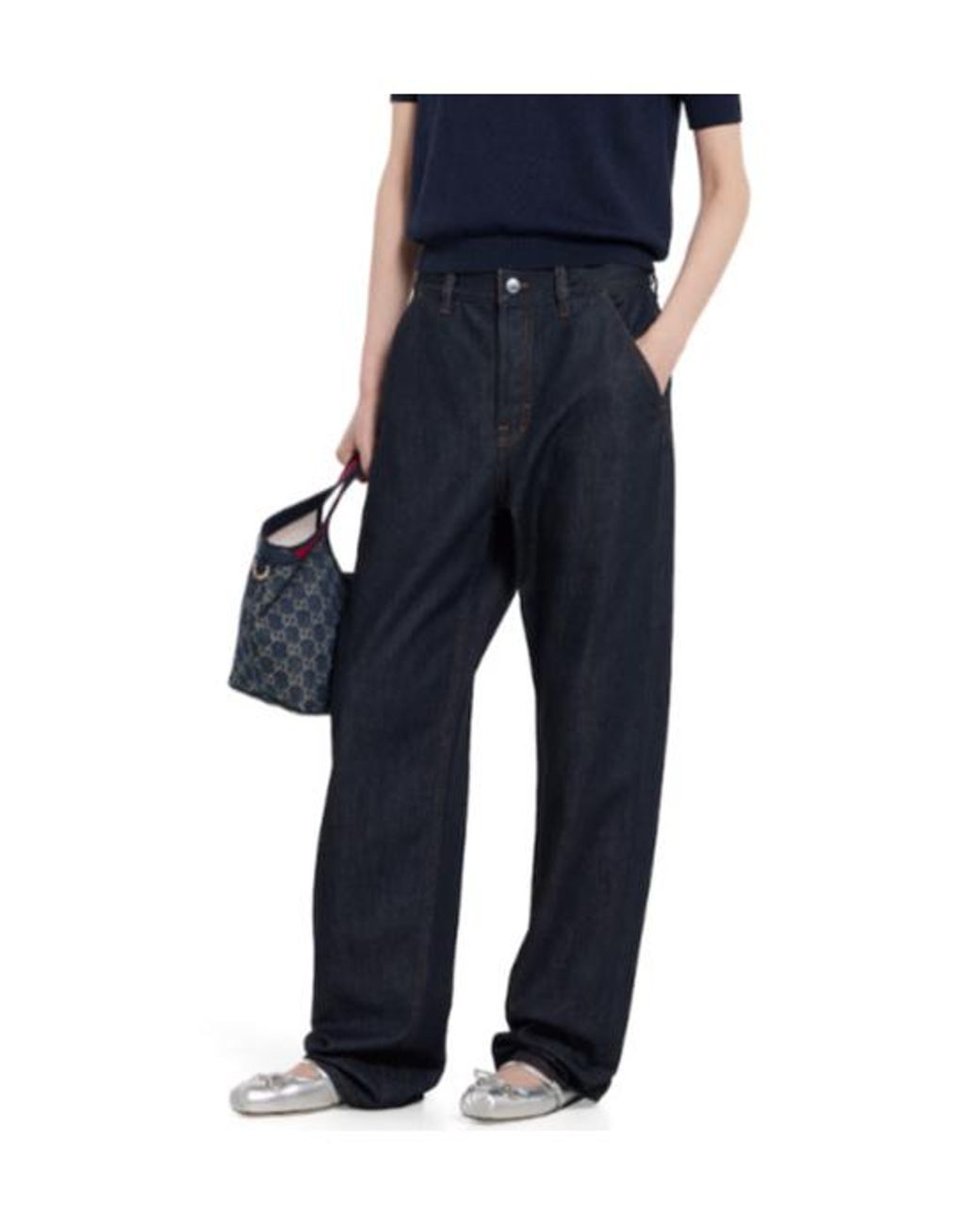 Gucci Blue Certified Rinsed Cotton Denim Pants